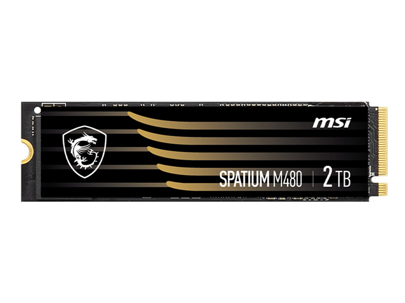 微星M480 SPATIUM 2TB M.2 SSD 正面