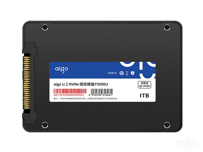 aigo P3000U 2TB U.2 SSDͼ