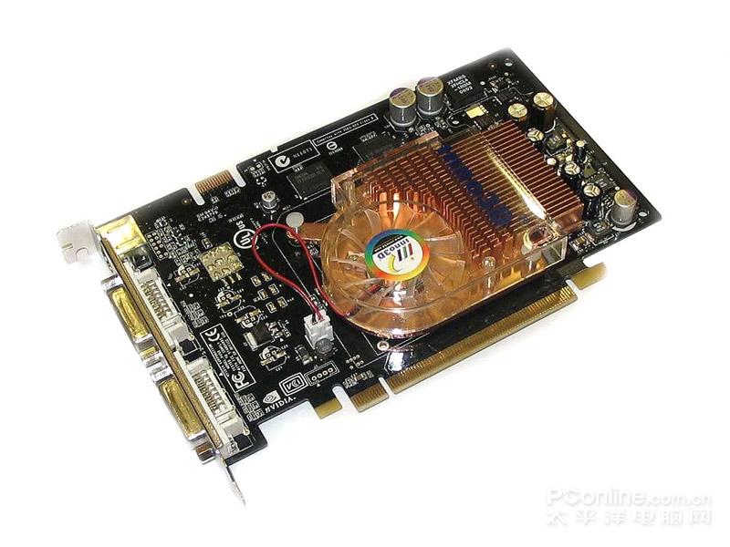 Inno3D 7300GT(400/1000Mhz)游戏王子加强版 正面