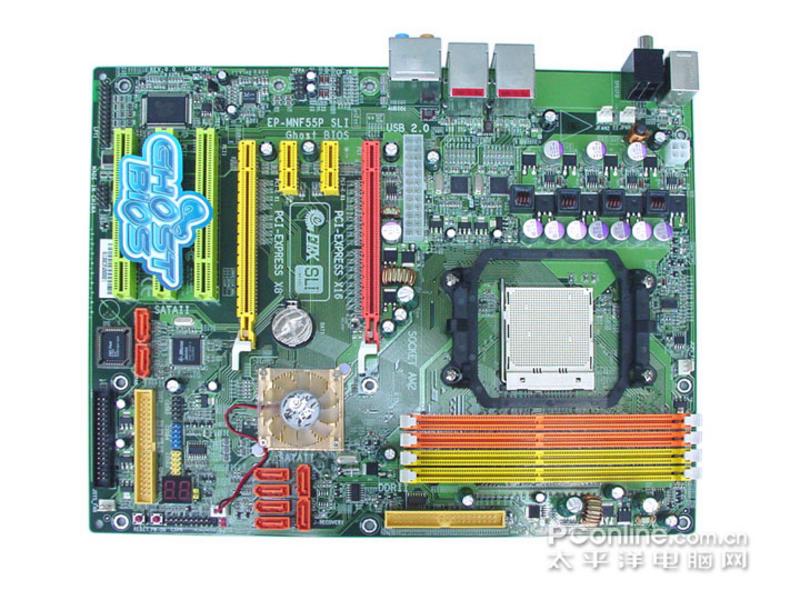 磐正EP-MF570 SLI 正面