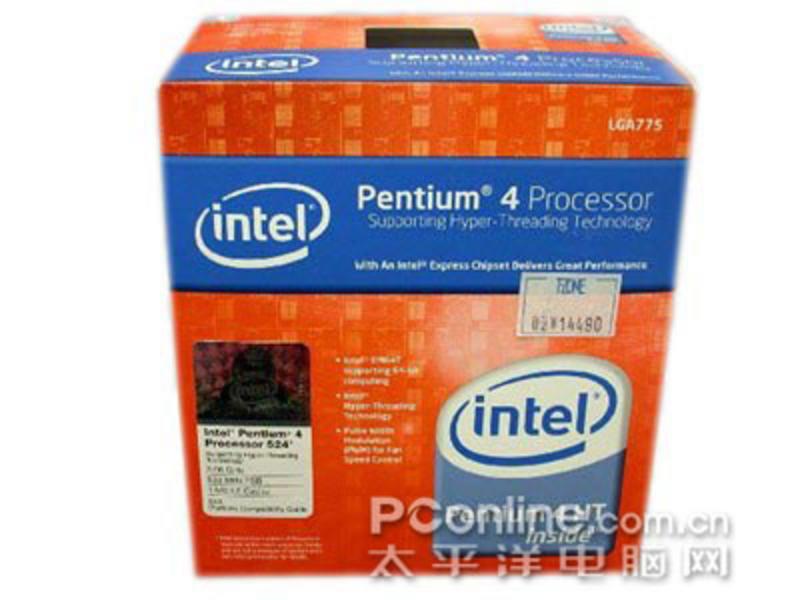 Intel Pentium4 524主图