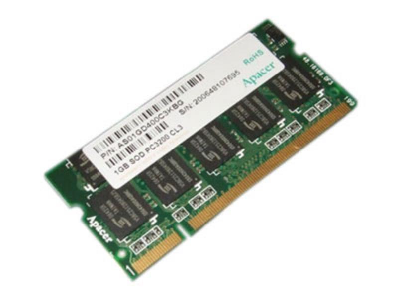 宇瞻SODIMM DDR400 1G(无铅) 图片