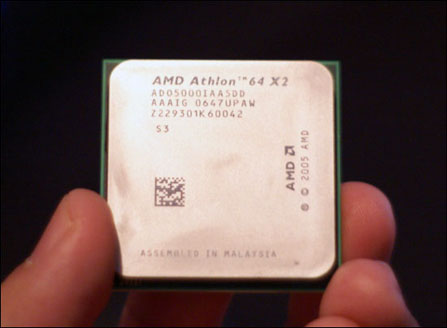 AMD速龙64 X2 5000+(65nm)/盒装