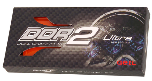 金邦ULTRA版白金 1G DDR2 800(双)