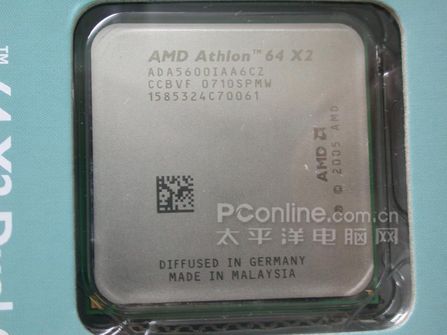 AMD AM2 Athlon 64 X2 5600+(90nm)/盒装