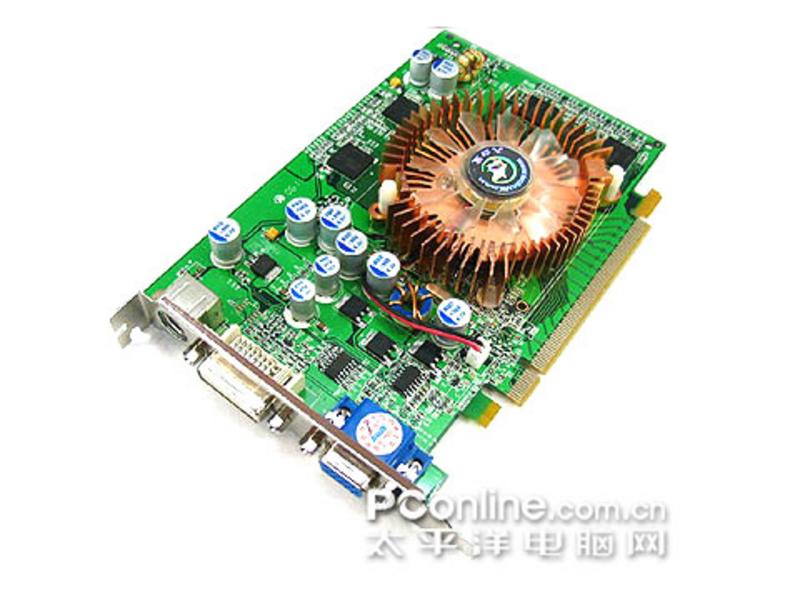 大白鲨7600GS DDR3正面