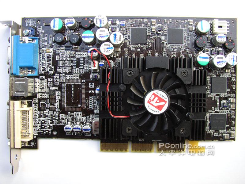 ATI R9800 黄金版正面