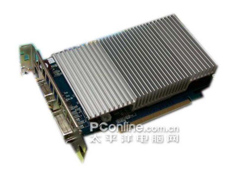 影驰GeForce 7300GT 网吧静音版正面