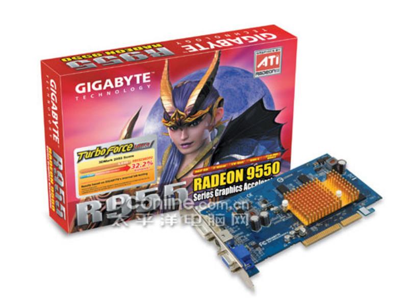 技嘉GV-R955256DP2 正面