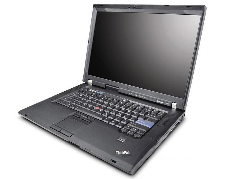 联想ThinkPad R61 7755KL2背面斜视