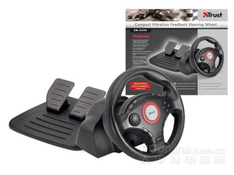 楚斯特Compact Vibration Feedback Steering Wheel GM-3200图片