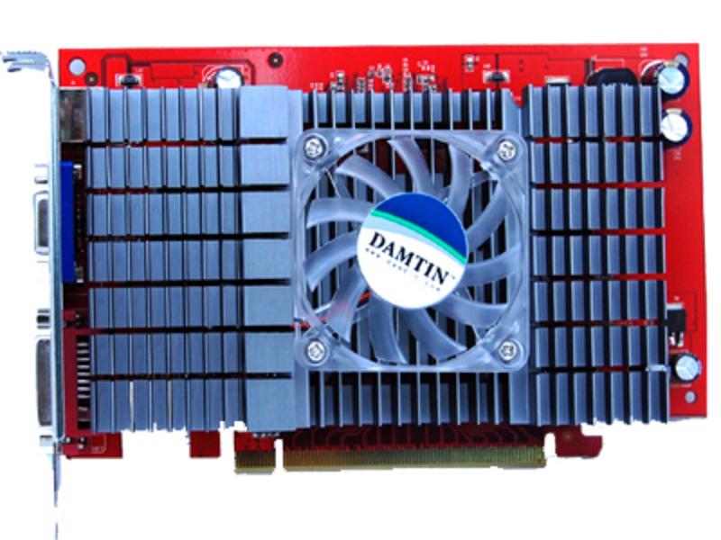 昂达7300GT 128M DDR3 正面