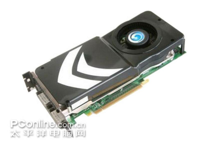 影驰8800GTS 512M DDR3正面