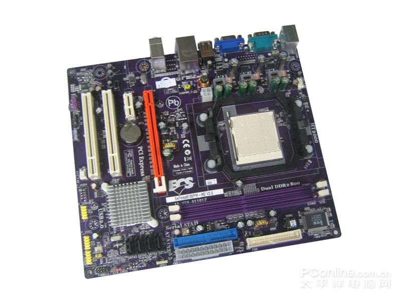 精英GeForce6100PM-M2 V2.0 正面