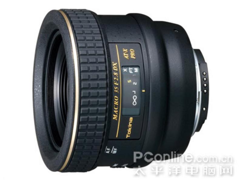 图丽35mm F2.8 DX Macro AT-X PRO侧面