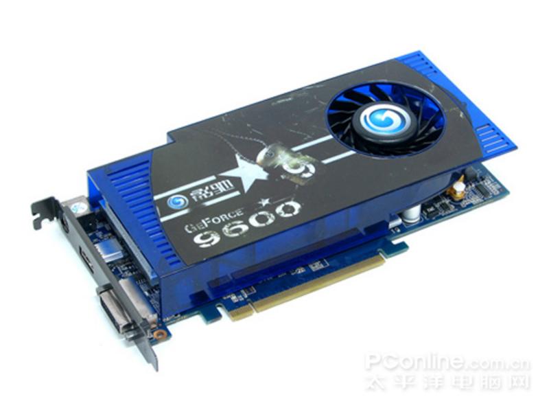 影驰9600GT中将限量版