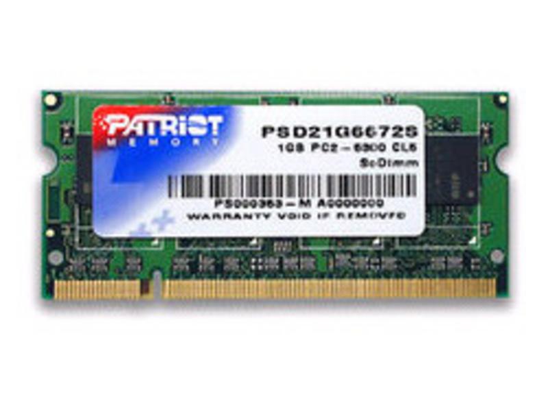 博帝1G DDR2 667(PSD21G6672S)笔记本 图片