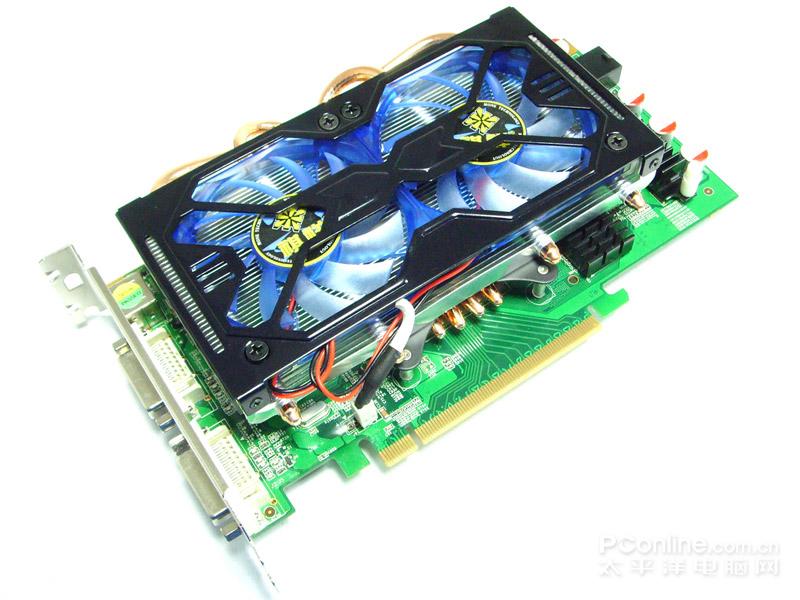 祺祥极风8800GT 512M DDR3千王之王正面