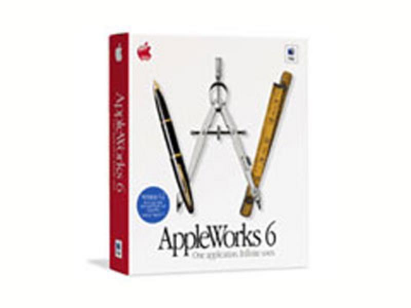 苹果AppleWorks 6.2 图片