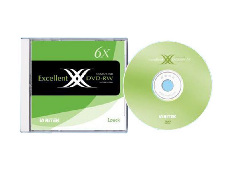 RITEK 新X系列 DVD-RW(6X 单片装) 图片