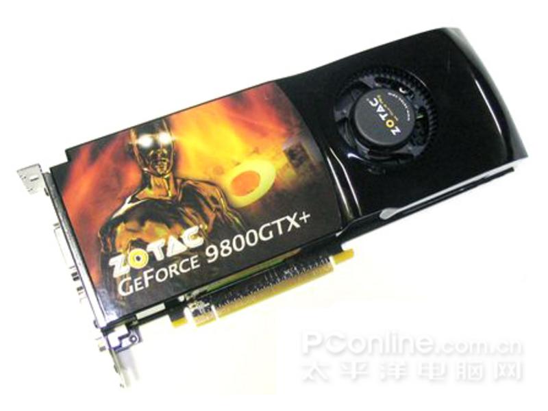 索泰9800GTX+正面