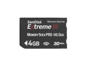 SanDisk Extreme III Memory Stick PRO-HG Duo 4GB