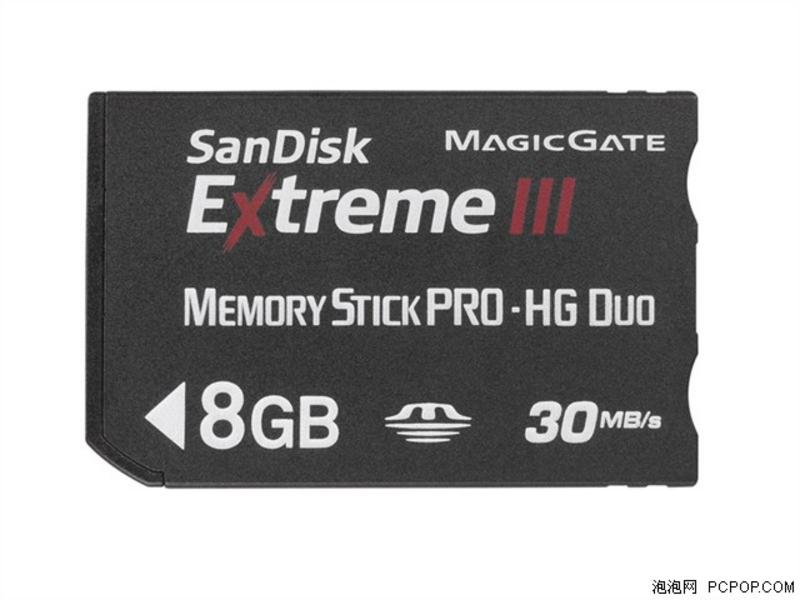 SanDisk Extreme III Memory Stick PRO-HG Duo 8GB 图5