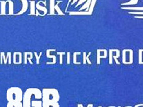 SanDisk Memory Stick Pro Duo  8GB