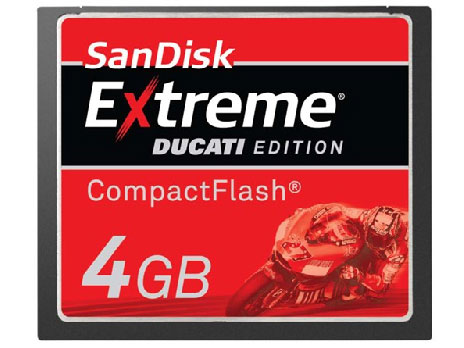 SanDisk CF DUKATI (4GB)ͼ