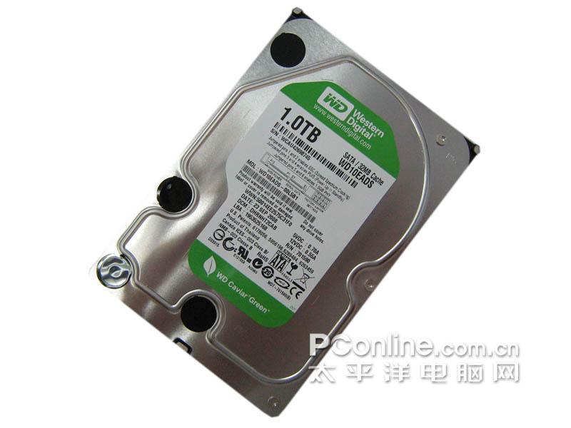 西部数据1T 32M SATA2绿盘主图