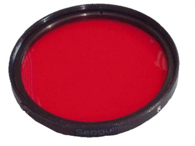 海鸥62mm 红色滤色镜 图片