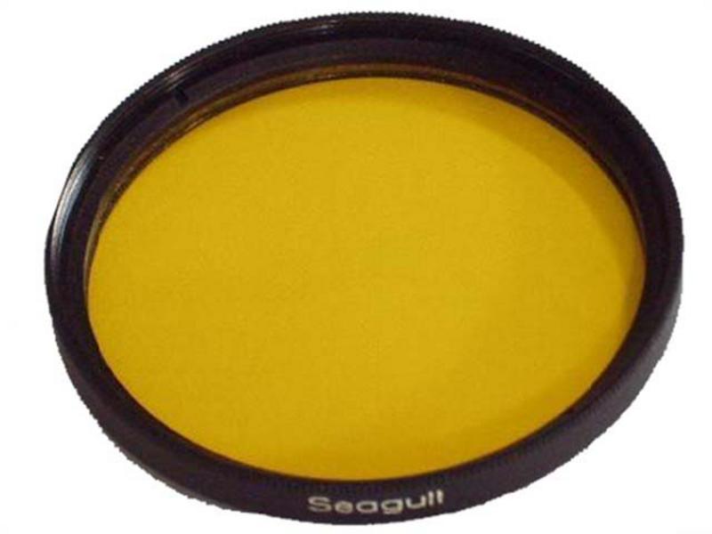 海鸥72mm 深黄滤色镜图片