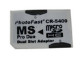 Photofast CR-5400(双TF转记忆棒卡套)
