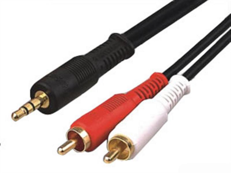 秋叶原 3.5mm-RCA OD3.8mm×2(1.5米)  图片