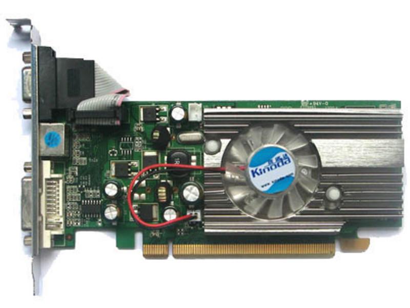 Kinoda Geforce 7200GS DDR2 正面