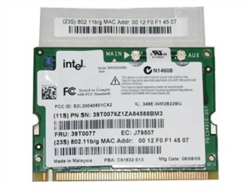 Intel WIFI Link 2200BG 图片