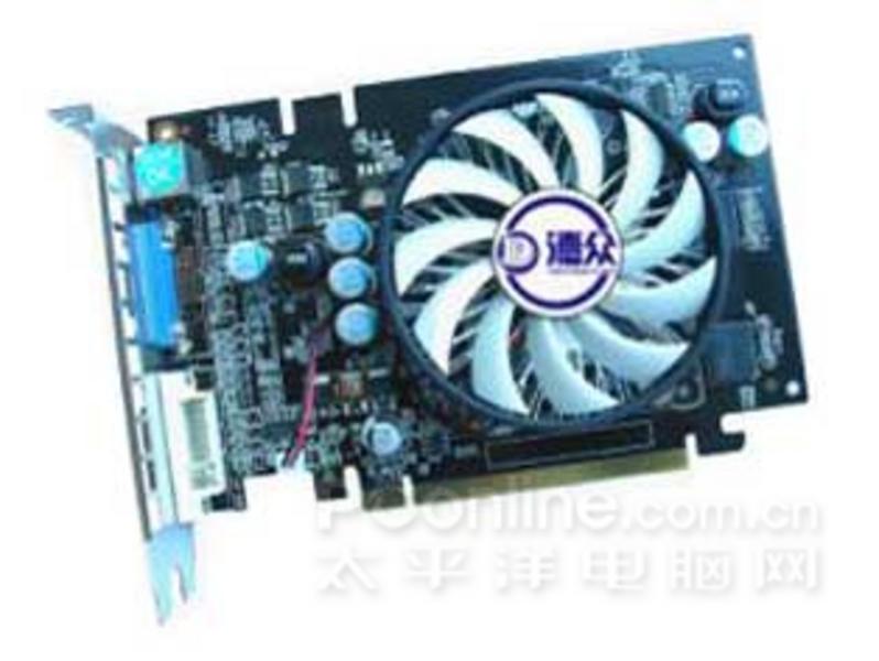 德众9500GT-256GD3-飙风版 正面