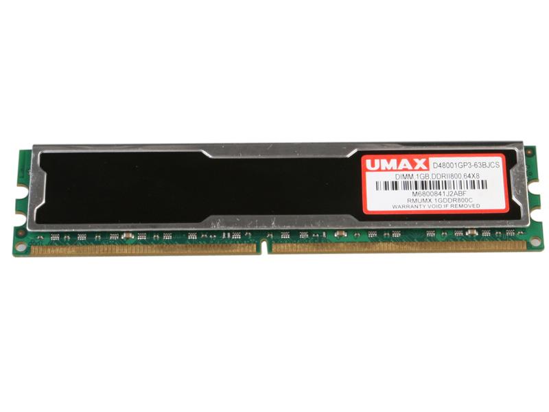 UMAX DDR2 800 1G(带散热片) 主图
