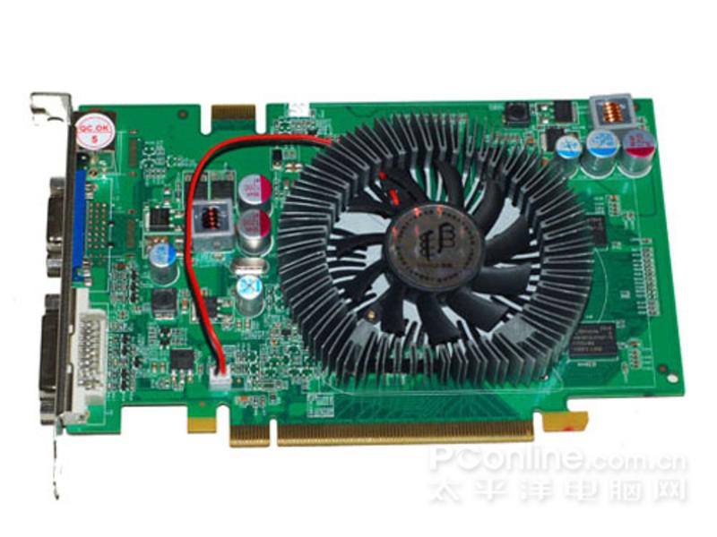 双敏9500GT浩克版 TC1024M正面