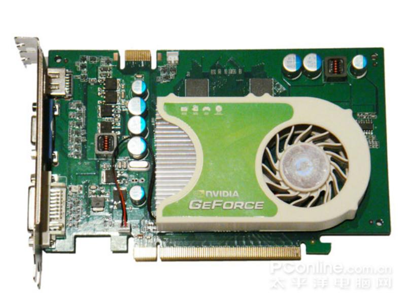 巴科斯GeForce 9600GT 极速版 正面