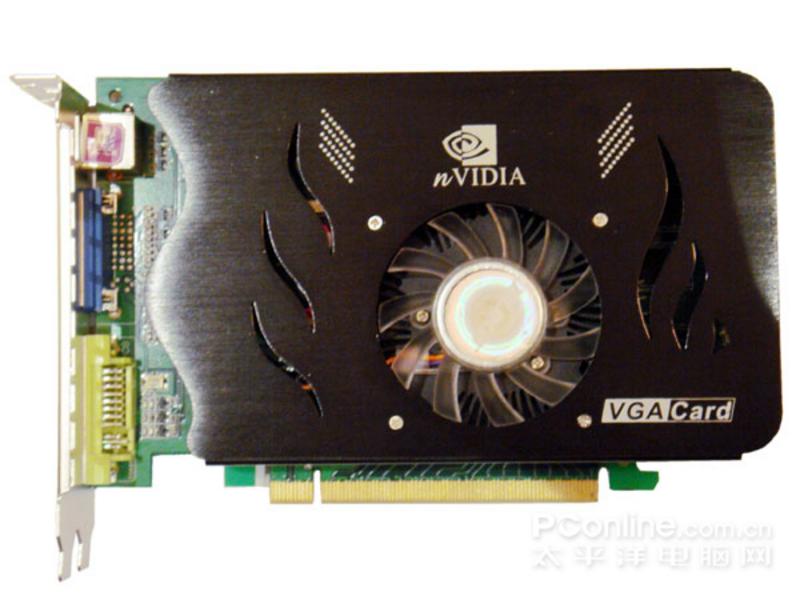巴科斯GeForce 9500GT 黄金版 正面
