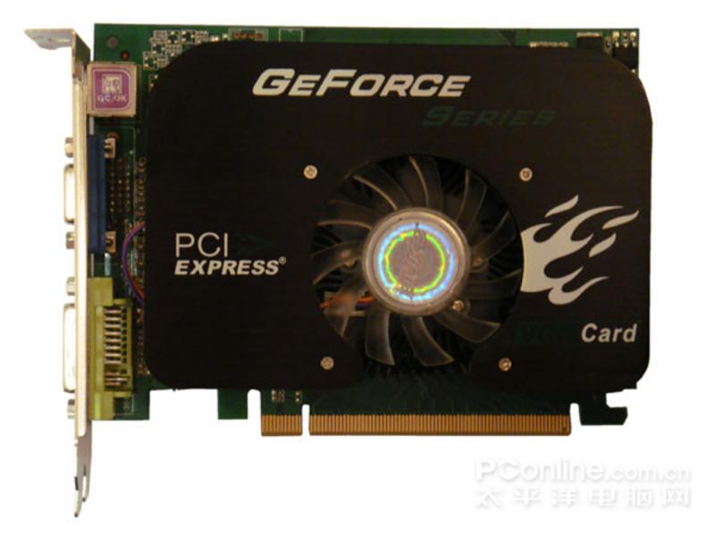 巴科斯GeForce 9500GT 极速版 正面