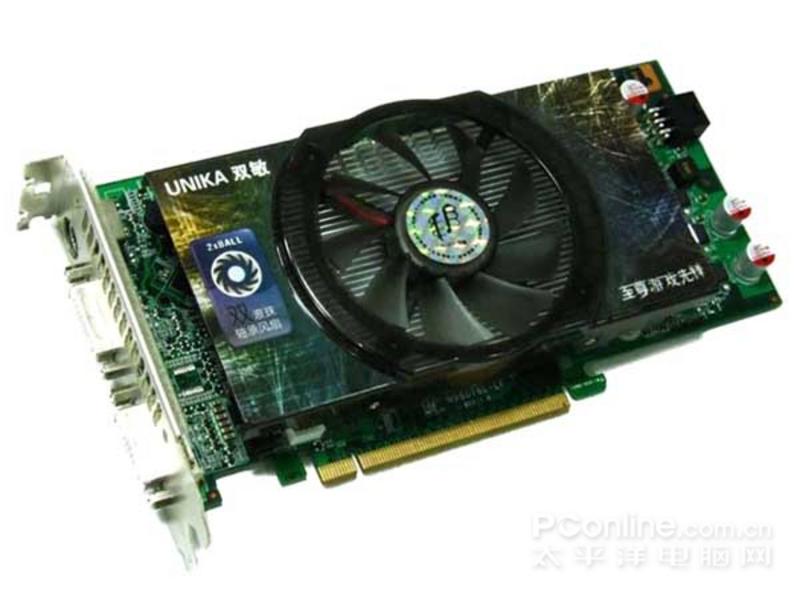 双敏9800GT大牛版 正面