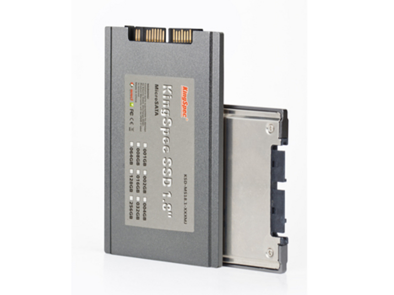 金胜维固态硬盘1.8寸 MicroSATA (32GB)  正面