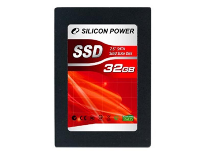 SILICON POWER 2.5寸 SATAII(SLC) 32G 正面