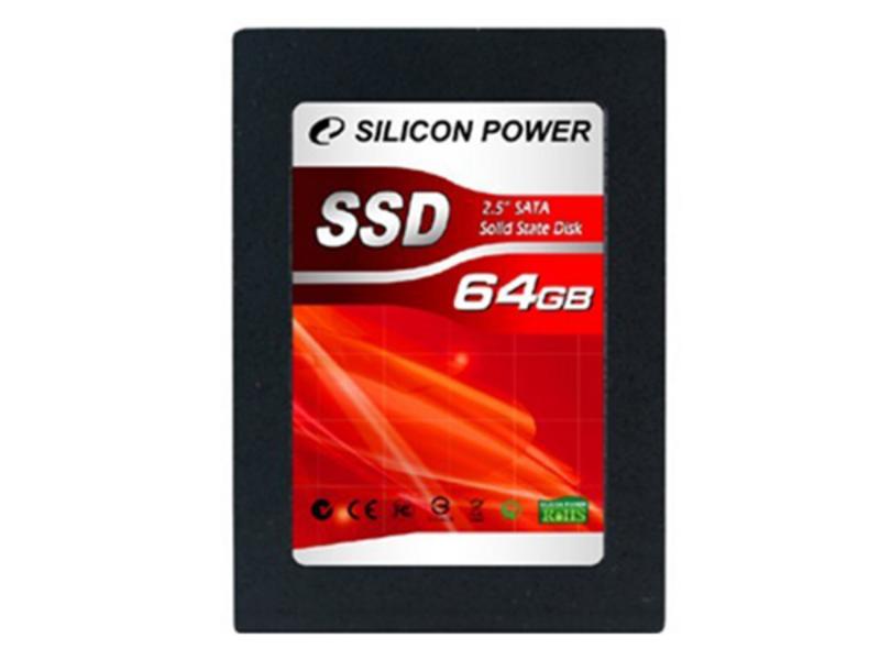 SILICON POWER 2.5寸 SATAII(SLC) 64G 正面