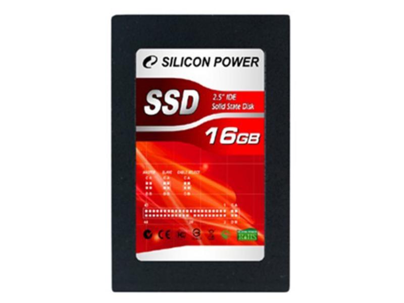 SILICON POWER 2.5寸 IDE(SLC) 16G 正面
