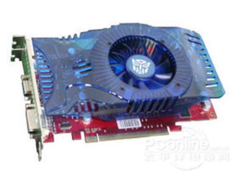 铭瑄9600GT高清版正面