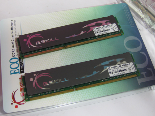 芝奇DDR3 1600 4G套装