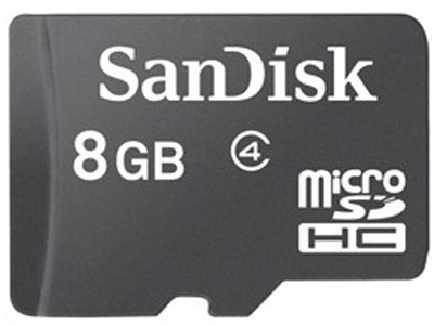 SanDisk MicroSDHC(TF)(8G)